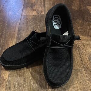 Hey Dude Black Casual Shoes-new without tags